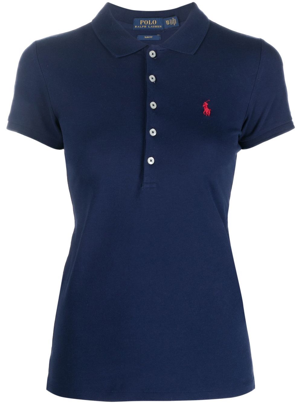 Polo donna blu