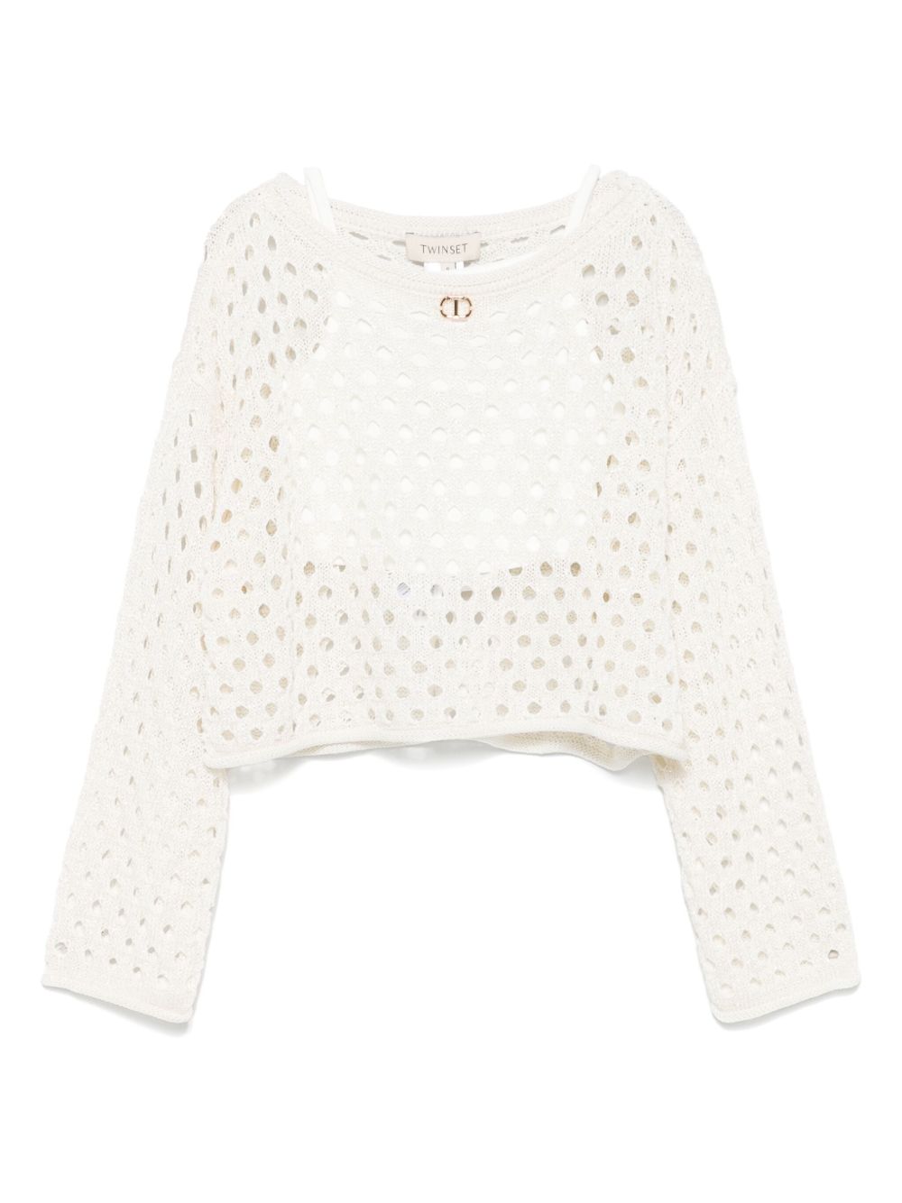 Maglia bambina traforata