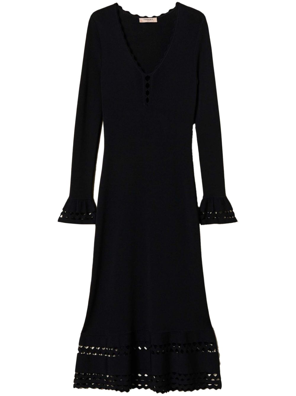 Abito donna midi nero