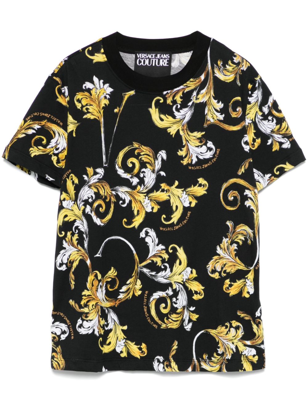 T-shirt donna stampa barocca