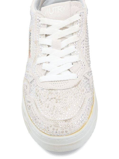 sneakers donna con strass AUTRY | AULWNA01