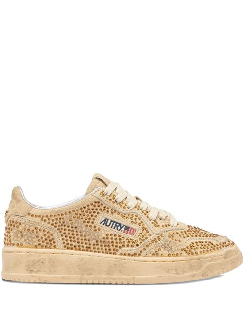 sneakers donna con strass AUTRY | AULWNA03