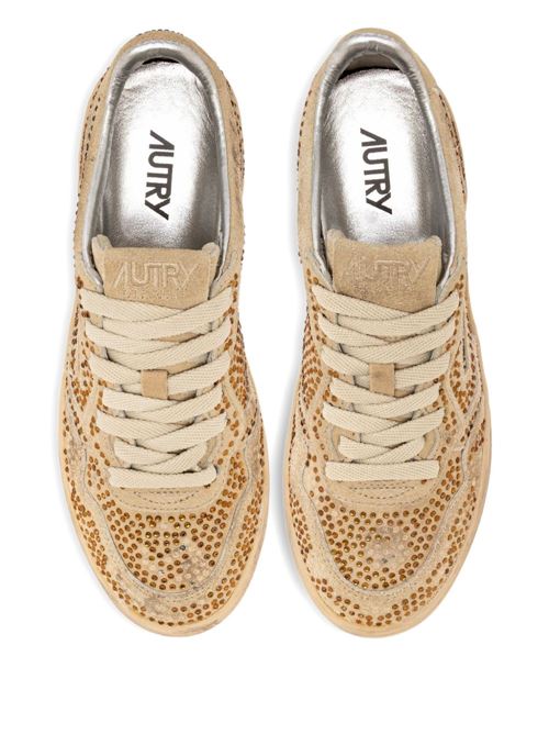 sneakers donna con strass AUTRY | AULWNA03