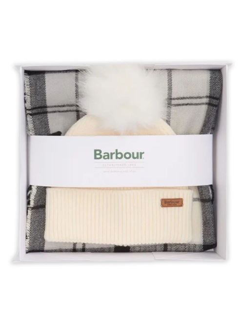 Set donna sciarpa e papalina BARBOUR | LGS0054GY31