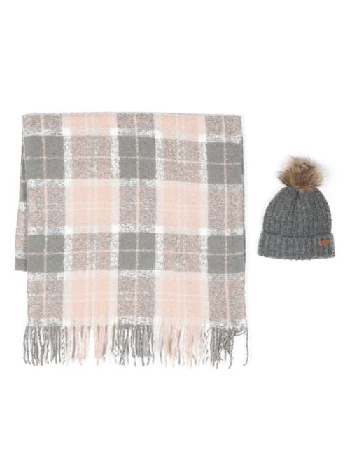 Set donna sciarpa e cappello BARBOUR | LGS0077GY31
