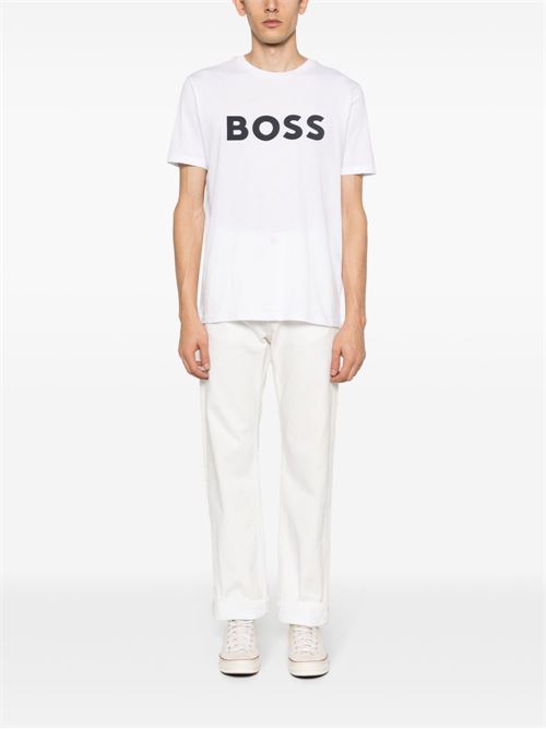 T-shirt uomo con logo BOSS | 50481923100