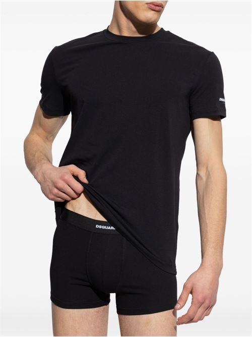 t-shirt mezza manica 2 pack Dsquared | DCX250070010