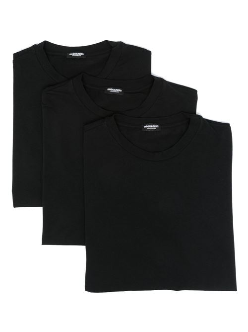 T-shirt uomo tripack Dsquared | DCX350060001
