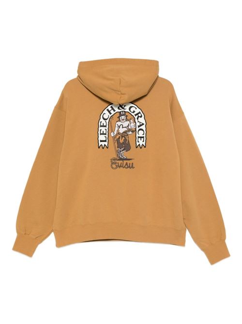 felpa uomo con cappuccio EVISU | 2EAEJM5SW6020YELLOW