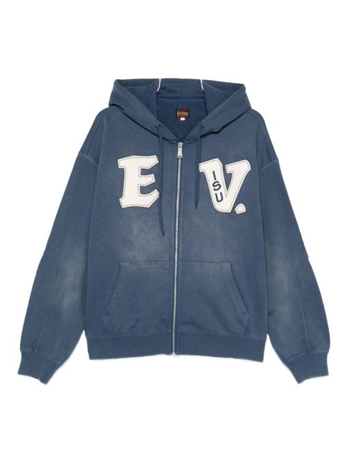 felpa uomo con cappuccio EVISU | 2EAEJM5SW6022NAVY
