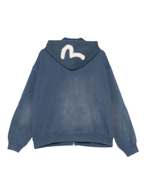 felpa uomo con cappuccio EVISU | 2EAEJM5SW6022NAVY