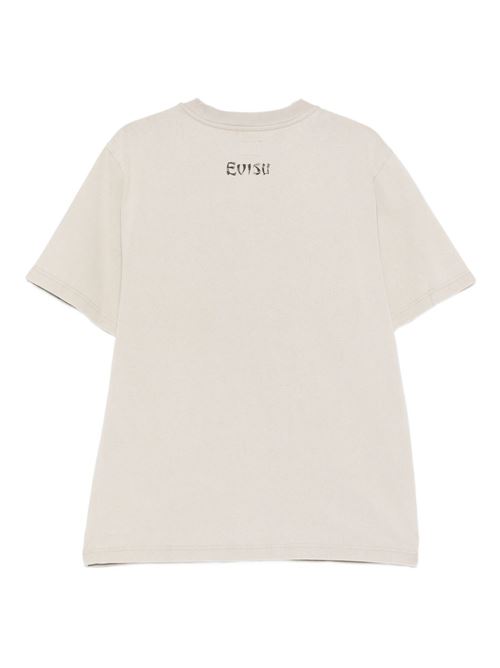 t-shirt uomo mezza manica EVISU | 2EAEJM5TS6110ECRU