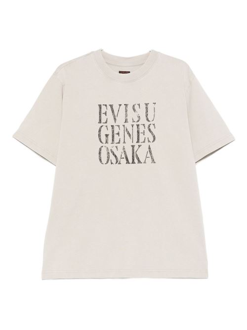 t-shirt uomo mezza manica EVISU | 2EAEJM5TS6111ECRU