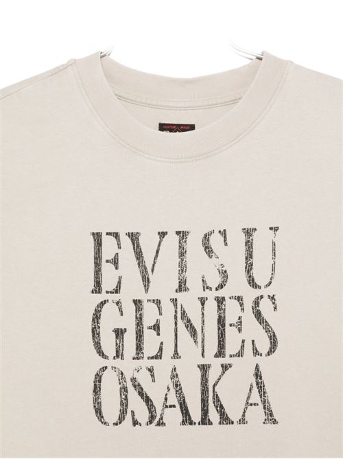 t-shirt uomo mezza manica EVISU | 2EAEJM5TS6111ECRU