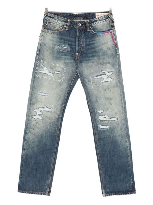 jeans uomo in denim EVISU | 2EAHTM5JE1050INDIGO