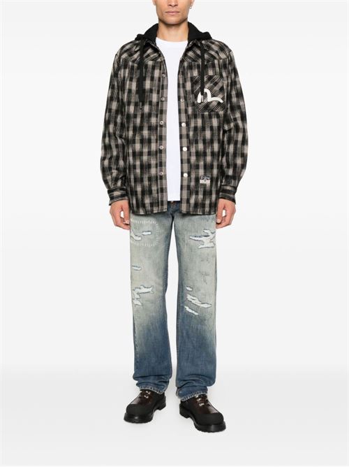 jeans uomo in denim EVISU | 2EAHTM5JE1050INDIGO