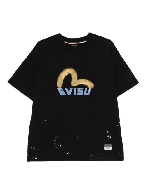 t-shirt uomo mezza manica EVISU | 2EAHTM5TS1159BLACK