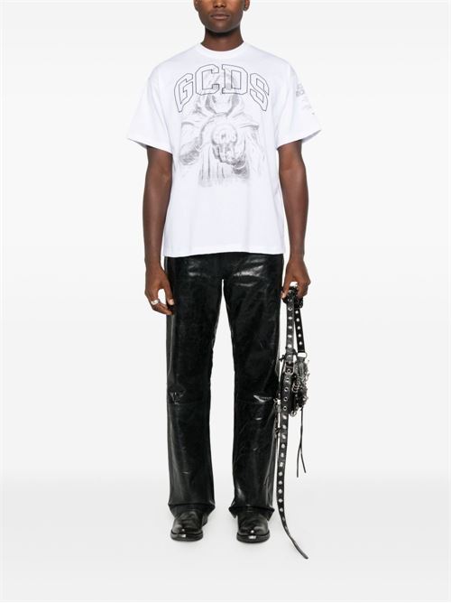 T-shirt uomo maniche corte GCDS | B2CM2317JF110