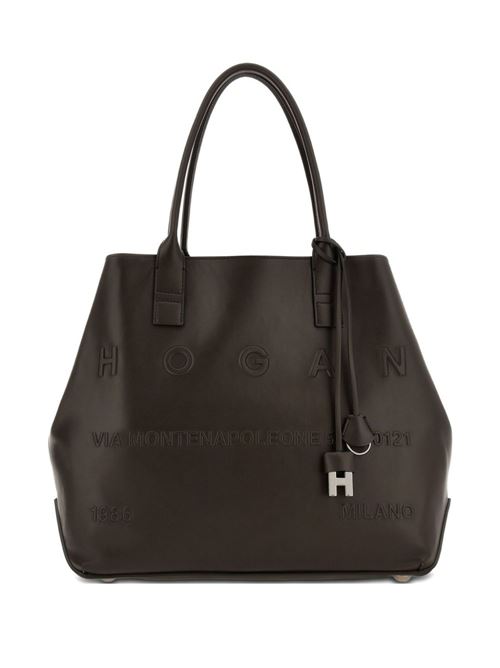 Borsa donna shopping Script media HOGAN | KBW01TA0300TZPB999.
