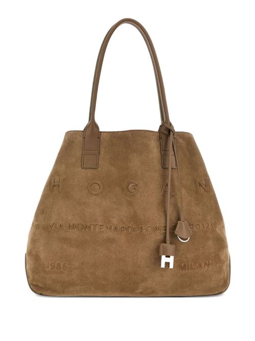 Borsa donna shopping Script media HOGAN | KBW01TA1300UGMC414.