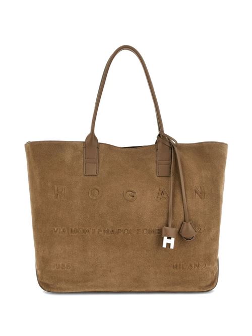 Borsa donna shopping Script media HOGAN | KBW01TA1300UGMC414.