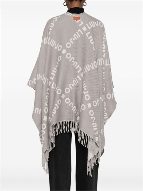 Poncho donna con frange LIU-JO | 2F5033T030071502