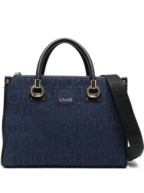 Borsa donna shopping in denim LIU-JO | AF5008D000194024