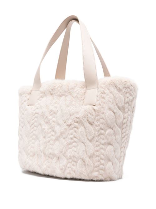 Borsa donna a mano in ecopelliccia LIU-JO | AF5154E030551308