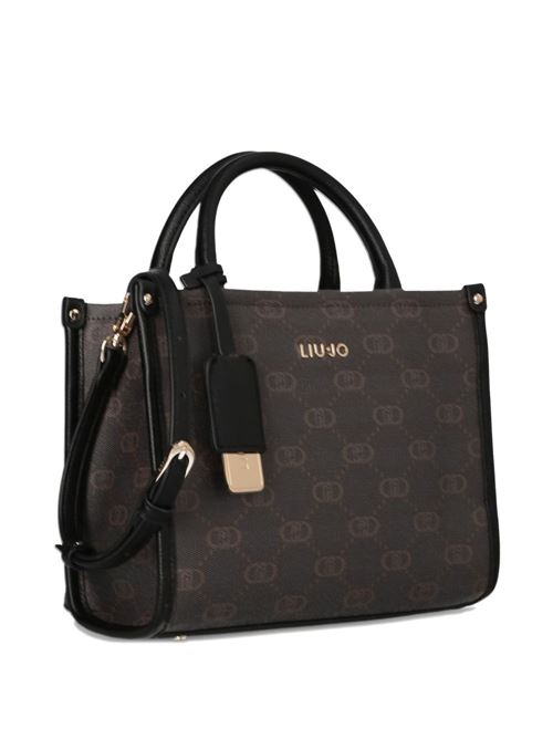 Borsa donna tote con monogramma LIU-JO | AF5192E066822222