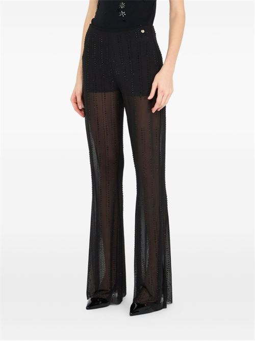 Pantalone donna in tulle con strass LIU-JO | CF5053J496622222