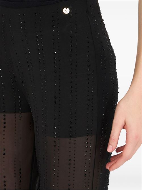 Pantalone donna in tulle con strass LIU-JO | CF5053J496622222