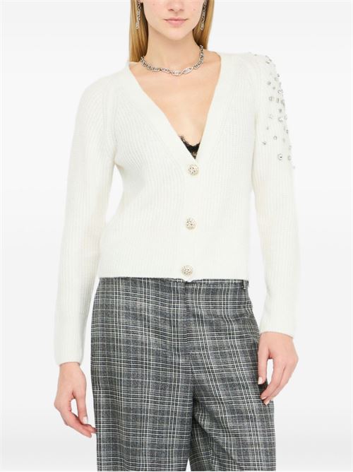Cardigan donna con gioielli LIU-JO | CF5149MA74QX0256