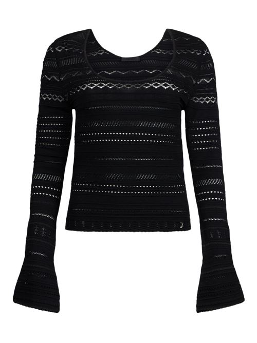 Maglia donna traforata LIU-JO | CF5195MS55NR9342