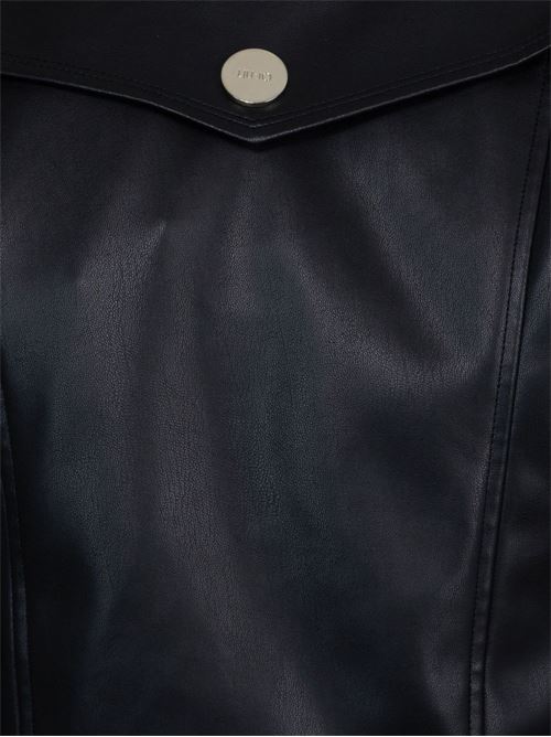 Giacca donna nera con zip LIU-JO | CF5203E062422222