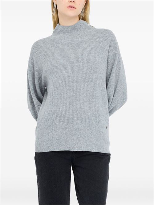 Maglia donna a collo alto LIU-JO | CF5424MS01902056