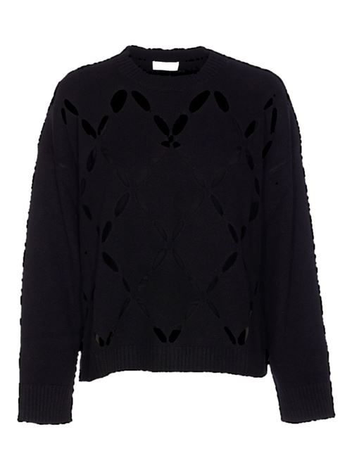 Maglia donna in lana con cut-out LIU-JO | MF5039MS00922222