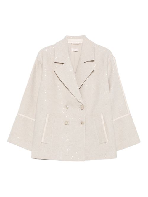 Blazer donna con paillettes LIU-JO | MF5113T059AP9033