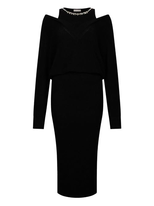 Abito donna ricamato con gioielli LIU-JO | MF5161MA85Q22222