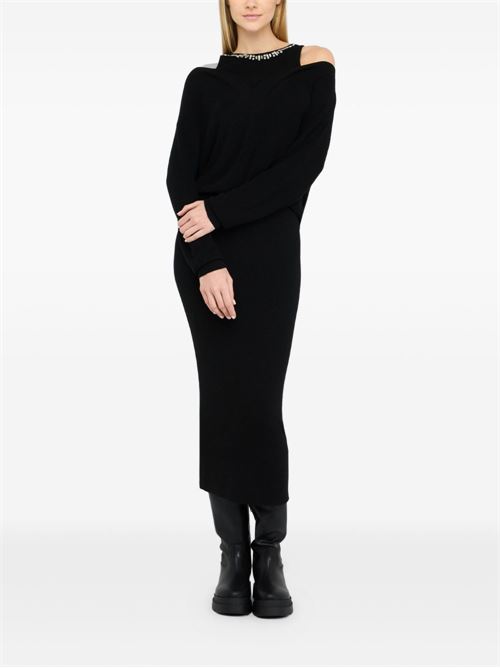 Abito donna ricamato con gioielli LIU-JO | MF5161MA85Q22222