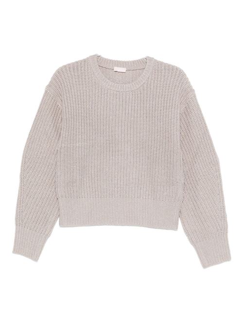 maglia donna con lamé LIU-JO | MF5418MA88AA4371