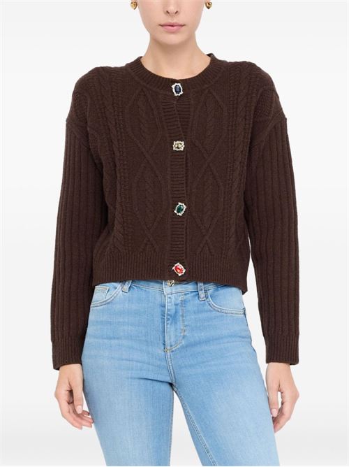 Cardigan donna con bottoni LIU-JO | MF5423MS040X0385