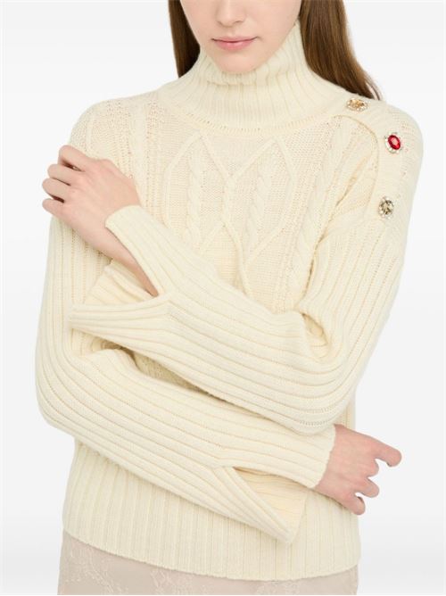 Maglia donna a collo alto LIU-JO | MF5425MS04020304