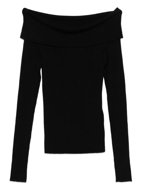 Maglia donna con scollo bardot LIU-JO | MF5439MS49I22222