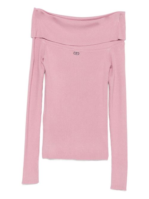 Maglia donna con scollo bardot LIU-JO | MF5439MS49I61712