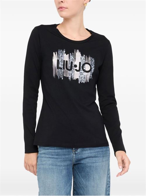 T-shirt donna manica lunga LIU-JO | MF5464JS923P9164