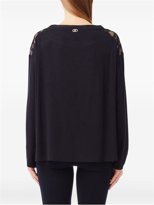 T-shirt donna manica lunga LIU-JO | TF5186JS360A3370