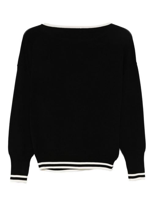 Maglia donna con strass LIU-JO | TF5206MS63L03N66