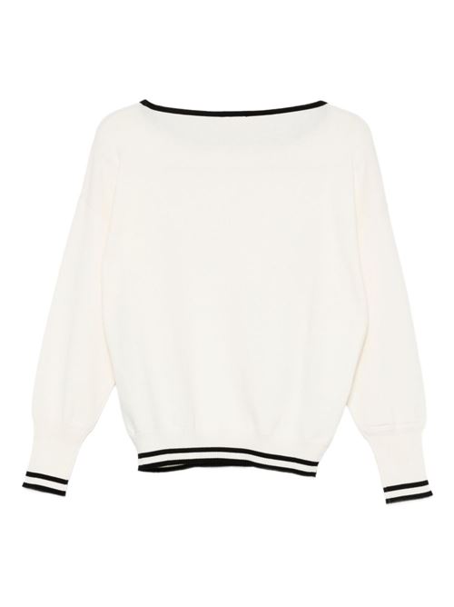 Maglia donna con strass LIU-JO | TF5206MS63L03N76