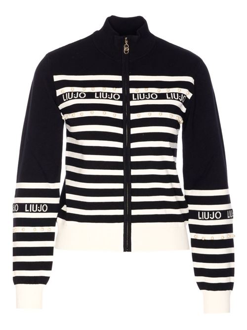 Maglia donna con zip LIU-JO | TF5214MS63L03N66