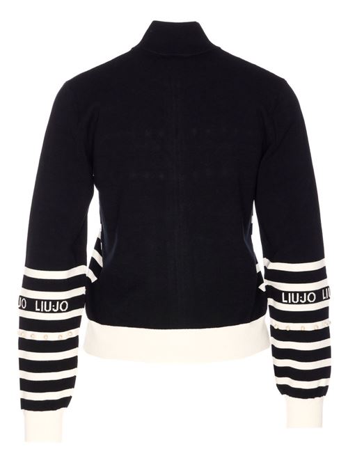 Maglia donna con zip LIU-JO | TF5214MS63L03N66